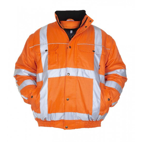 Hydrowear allseasonsjack Leiden beaver oranje RWS maat L