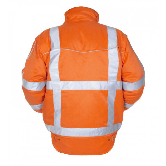 Hydrowear allseasonsjack Leiden beaver oranje RWS maat L