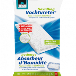 Bison vochtvreter navulling neutraal 450 gr.
