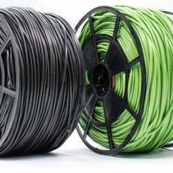 Bindbuis 8 mm. zwart (150 mtr)