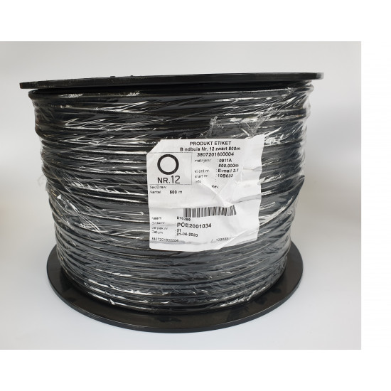 Bindbuis M 7 (750 mtr) zwart Bindbuis M 7 (750 mtr) zwart