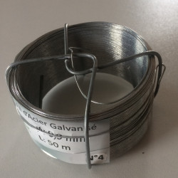 Binddraad Filiac verzinkt no 4 (50 mtr.) 0,9 mm.