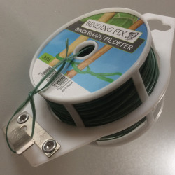 Binddraad groen met mesje (30 mtr.)