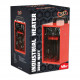 Industriële kachel 3000W rood/zwart Industriële kachel 3000W rood/zwart