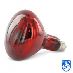 Philips biggenlamp IR150R rood