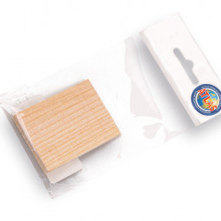 Houten wig klein 45x60 mm. (651515)