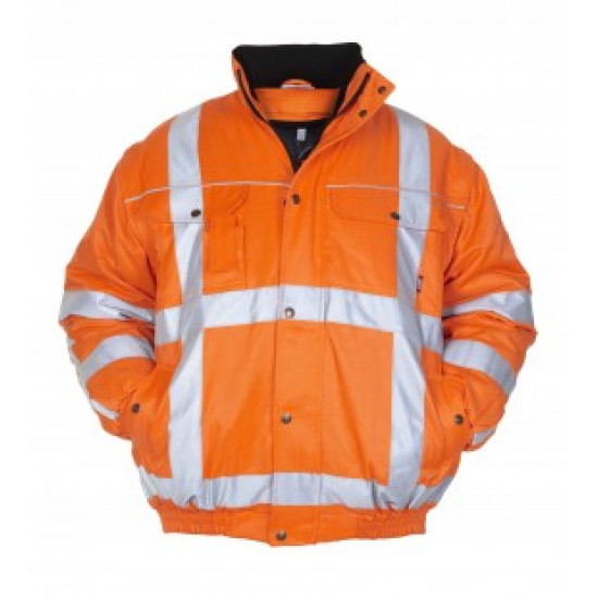 Hydrowear allseasonsjack Leiden beaver oranje RWS maat S