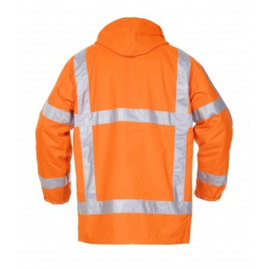 Hydrowear regenjack Uitdam fluor/oranje RWS mt: XXL (SNS)