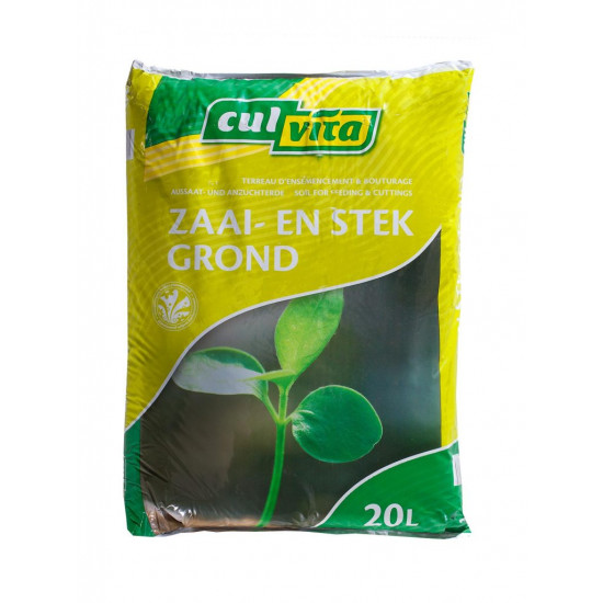 Culvita zaai- en stekgrond (20 ltr.)