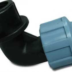 Tyleen knie (1 x knel / 1 x binnendraad) 32 mm x 1"