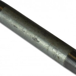 Pijpnippel verzinkt 60 mm x 1/2" buitendraad