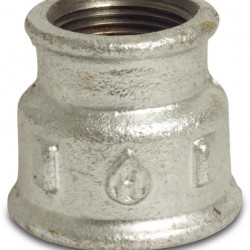 Verloopsok verzinkt 1"x 1/2" 2 x binnendraad