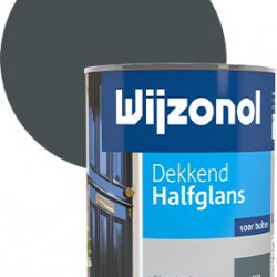 Wijzonol Halfglans dekkend (750 ml) antraciet (9121)