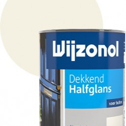 Wijzonol Halfglans dekkend (750 ml) RAL9001