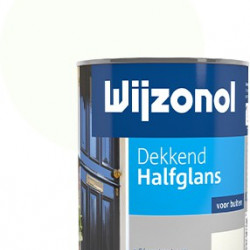 Wijzonol Halfglans dekkend (750 ml) RAL9010