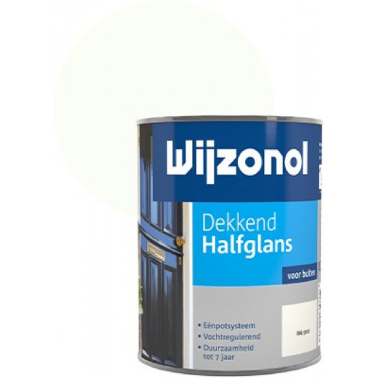 Wijzonol Halfglans dekkend (750 ml) RAL9010