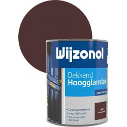Wijzonol Hoogglanslak dekkend (750 ml) bordeauxrood (9346)