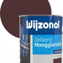 Wijzonol Hoogglanslak dekkend (750 ml) bordeauxrood (9346)