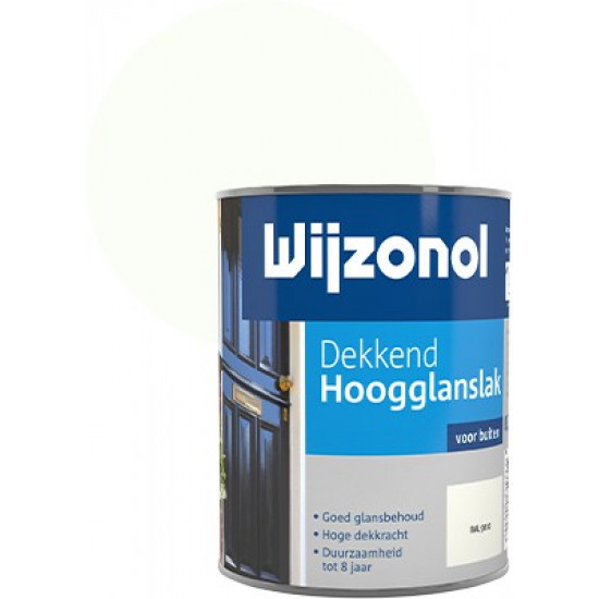 Wijzonol Hoogglanslak dekkend (750 ml) RAL9010