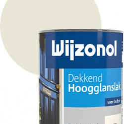 Wijzonol Hoogglanslak dekkend (750 ml) roomwit (9235)