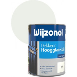Wijzonol Hoogglanslak dekkend (750 ml) wit (9104)
