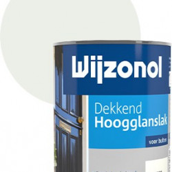 Wijzonol Hoogglanslak dekkend (750 ml) wit (9104)