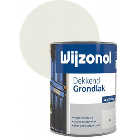 Wijzonol Grondlak dekkend (750 ml) wit