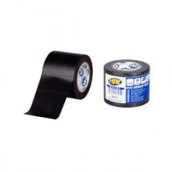 Kuiltape / Kuilplakband (zwart) 10 mtr x 5 cm