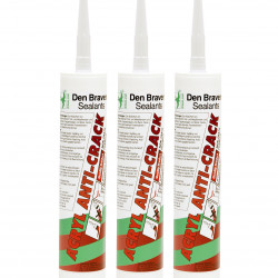 Den Braven Acryl anti-crack kit 310 ml. wit
