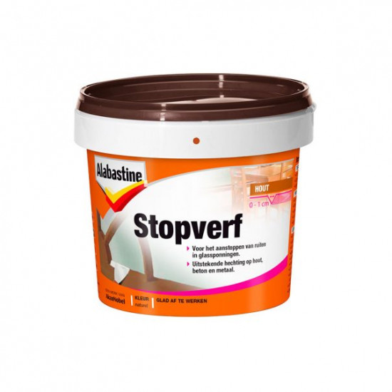 Alabastine stopverf naturel 1 kg.