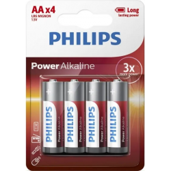 Philips batterijen LR6/AM3 (AA)