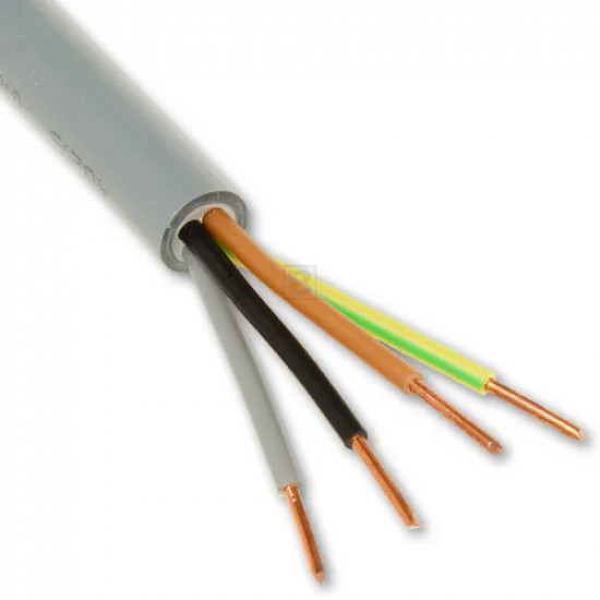 XMVK kabel 4 x 2,5 mm. grijs