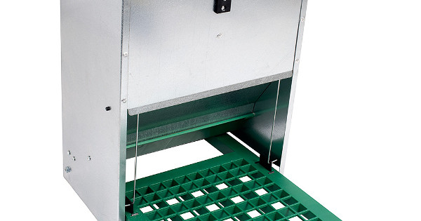 Feed-O-Matic Automatische Voederbak, Trapbak, Voederhopper Voor Pluimvee Met Pedaal Max 20 Kg Voer Feed-O-Matic Automatische Voederbak, Trapbak, Voederhopper Voor Pluimvee Met Pedaal Max 20 Kg Voer