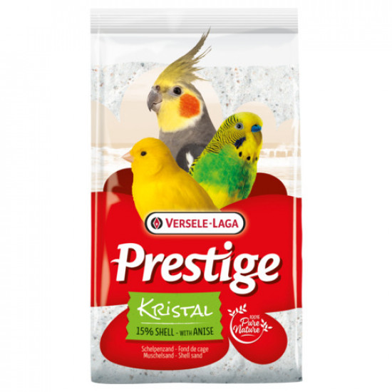 Versele-Laga Schelpenzand Prestige kristal ( 5 kg.)