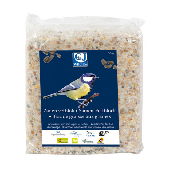 WILDBIRD VETBLOK MET ZADEN 350 G ZADEN