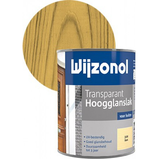 Wijzonol Hoogglanslak transparant (750 ml) blank (3100)