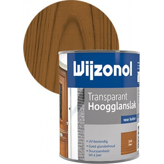 Wijzonol Hoogglanslak transparant (750 ml) eiken (3110)