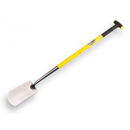 Spade Ideal Ecco gepolijst met glasfiber T-steel 125 cm.