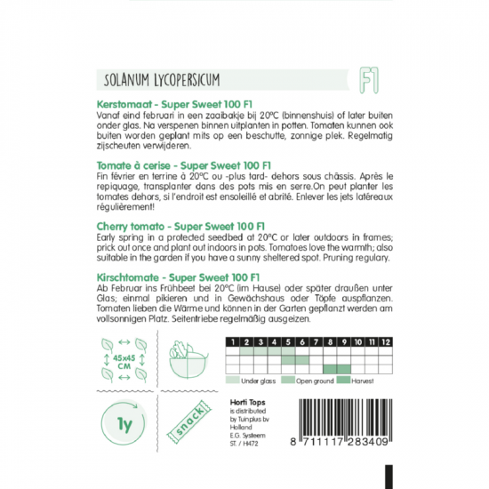 (28340) Sweet 100 F1 kerstomaat (28340) Sweet 100 F1 kerstomaat