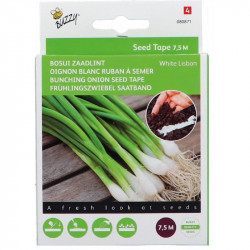 (80871) Lente-uien White Lisbon (zaadlint) (80871) Lente-uien White Lisbon (zaadlint)