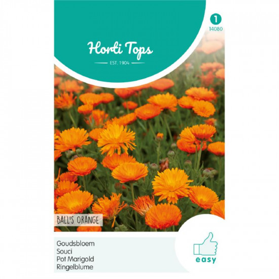 (40800) Calendula / Goudsbloem Ball's orange