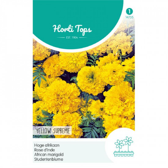 (47350) Tagetes / Afrikaan Yellow Supreme